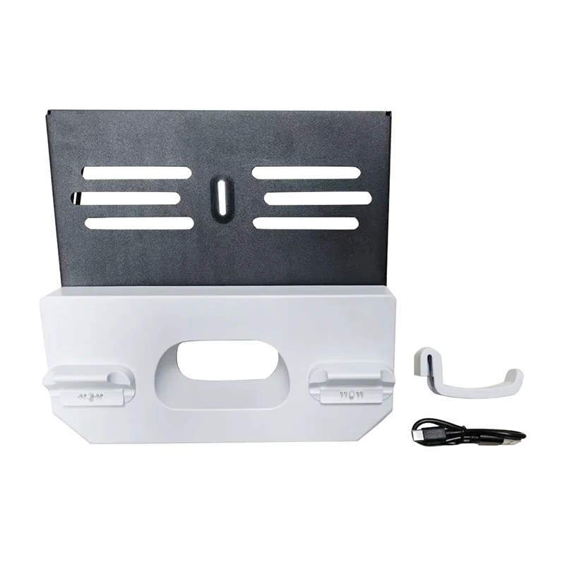 A29F-For PS5 Wall Mount Kit With Charging Station, Headset Holder, Wall Charger Stand For PS5/PS5 Slim