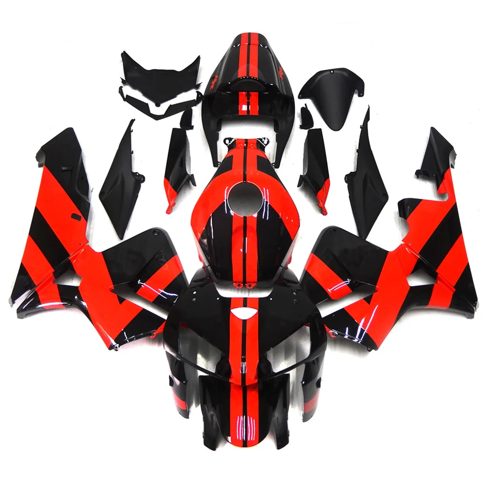 

Новые комплекты обтекателей для мотоциклов из АБС-пластика для HONDA CBR600 RR CBR600RR CBR 600RR 2005 2006, аксессуары для инъекционного кузова, черный и красный