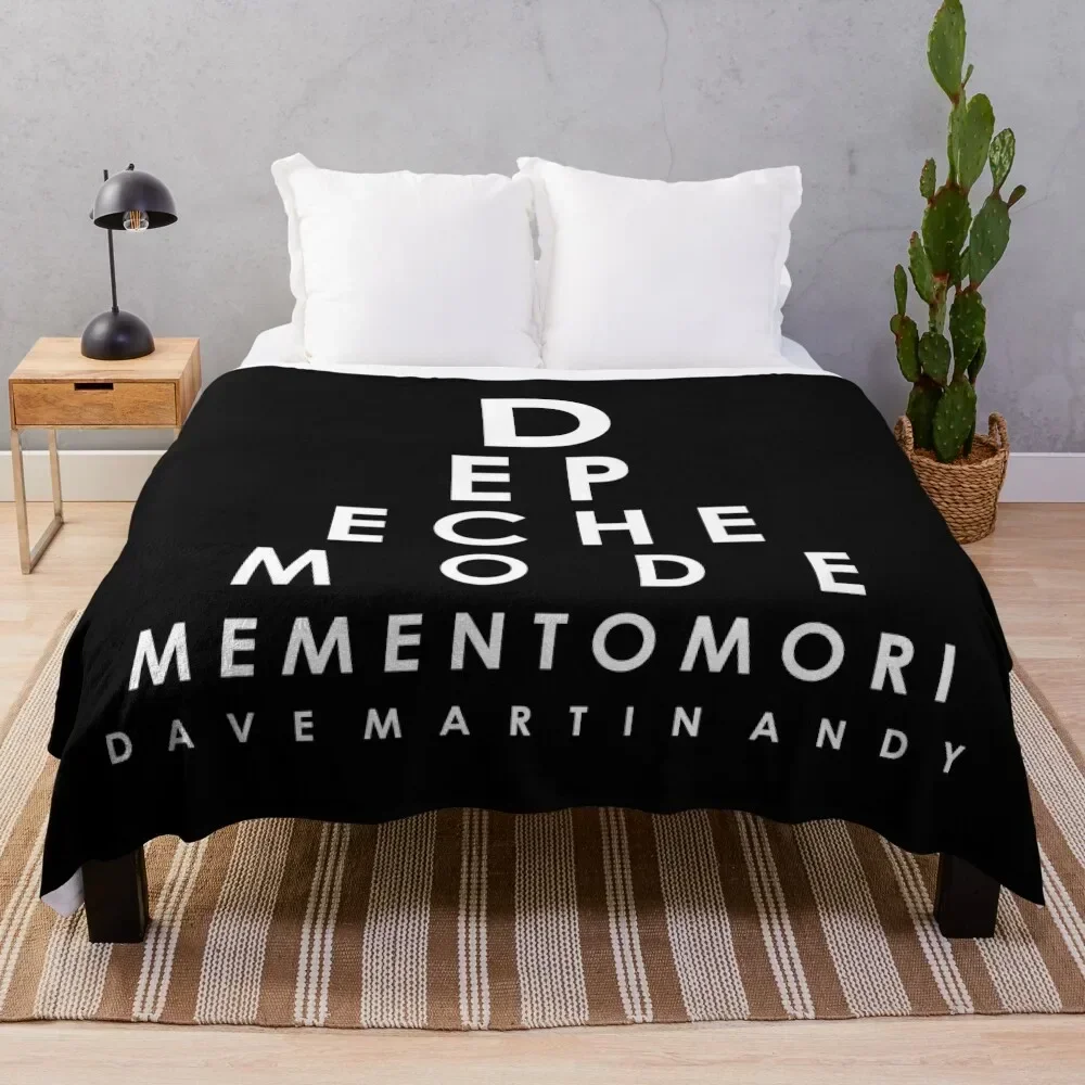 Eye Chart, Memento Mori Mode, memento mode, mori mode, mode tour world tour world tour 202 Throw Blanket