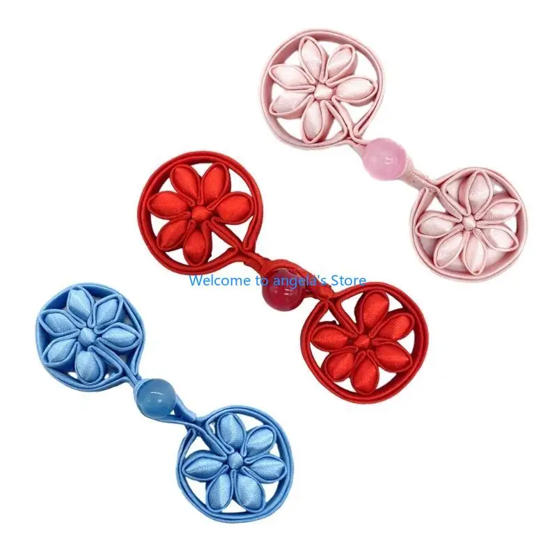 X4YC Chinese Traditional Sewing Button Cheongsam Buttons Exquisite Craftsmanship Suitable for Fashion Enthusiasts of All Ages