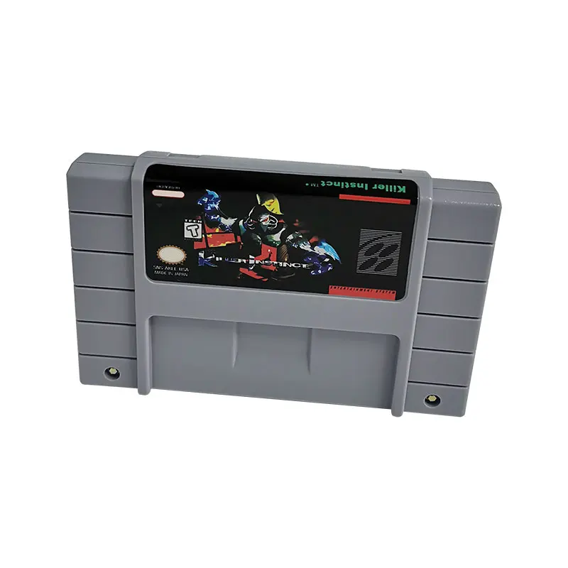 Retro Video Game for Super NES Classic Series - Killer Instinct SNES Games Cartridge 16 Bit Game Card | NTSC US Version