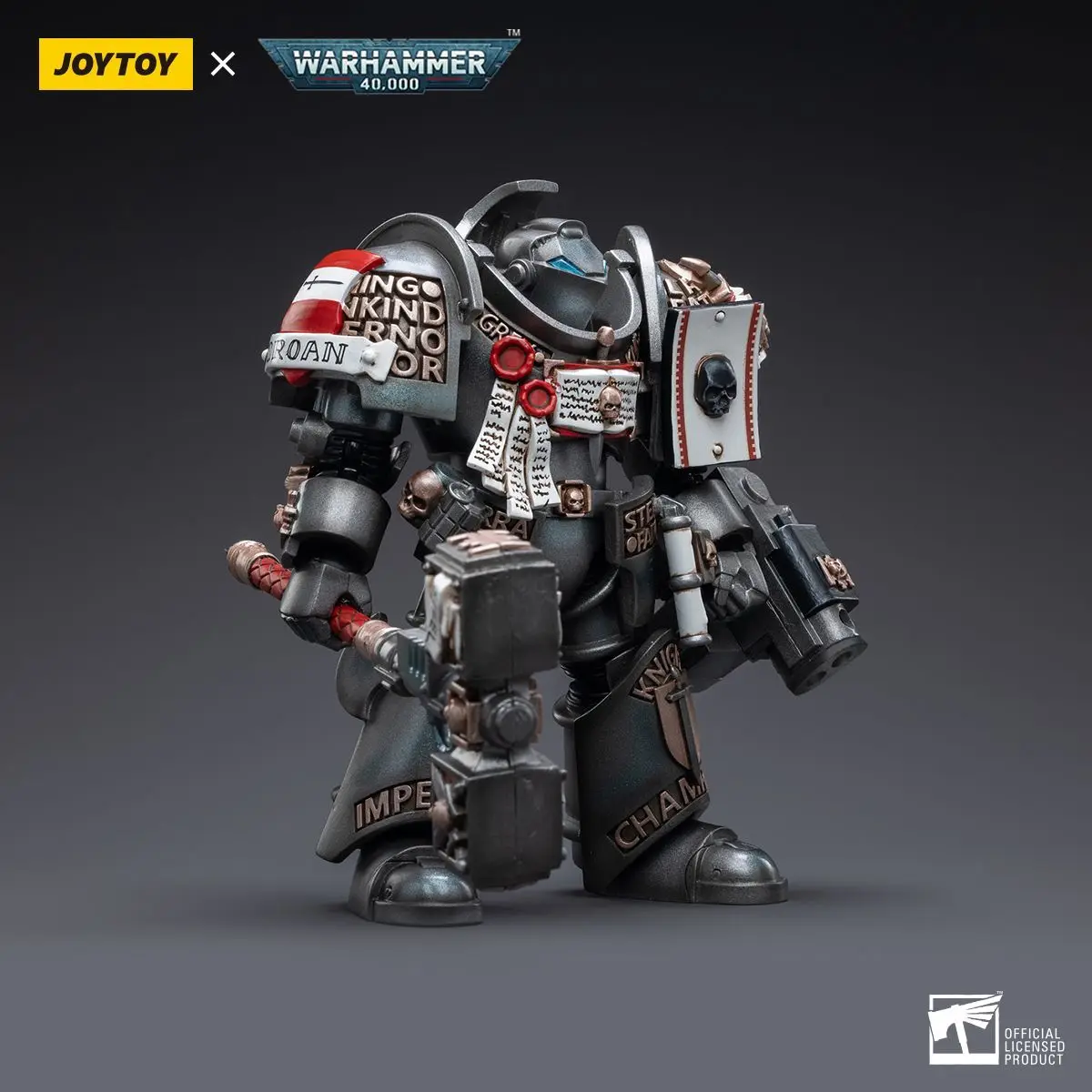 In Magazzino JOYTOY Warhammer 40K 1/18 Grigio Cavalieri Terminator Caddon VibovaAnime Action Figure Giocattoli di Modello Bambola Da Collezione Regali