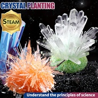 Science education toys, crystal growth and planting, educational puzzle toys, DIY crystal growth toys, Halloween/Christmas