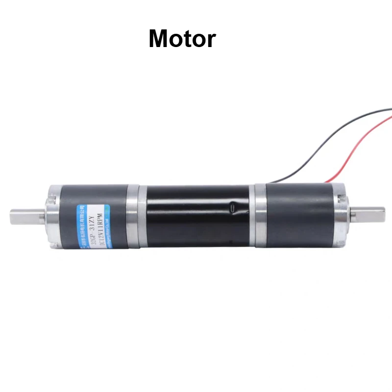 12v 24v Planetary Gear DC Geared Motor Dual Shaft Miniature Large Torque Adjustable Speed Motor 32GP-31ZY
