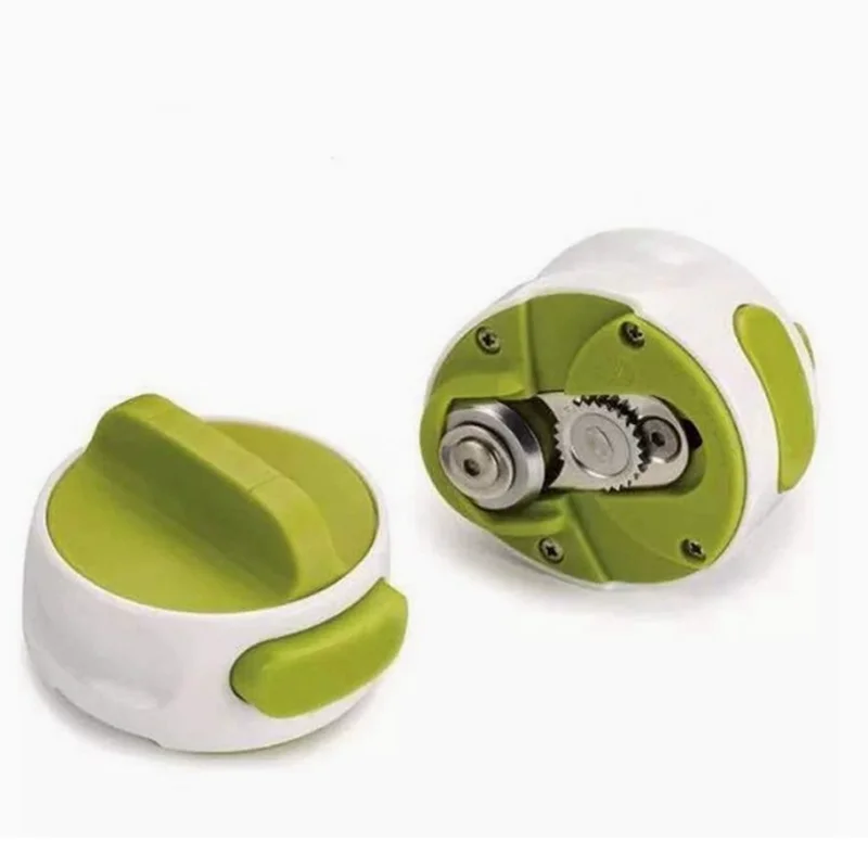 Portable Kitchen Can Opener Stainless Steel Gear Safe Smooth Edge Jar Lid Opening Tool