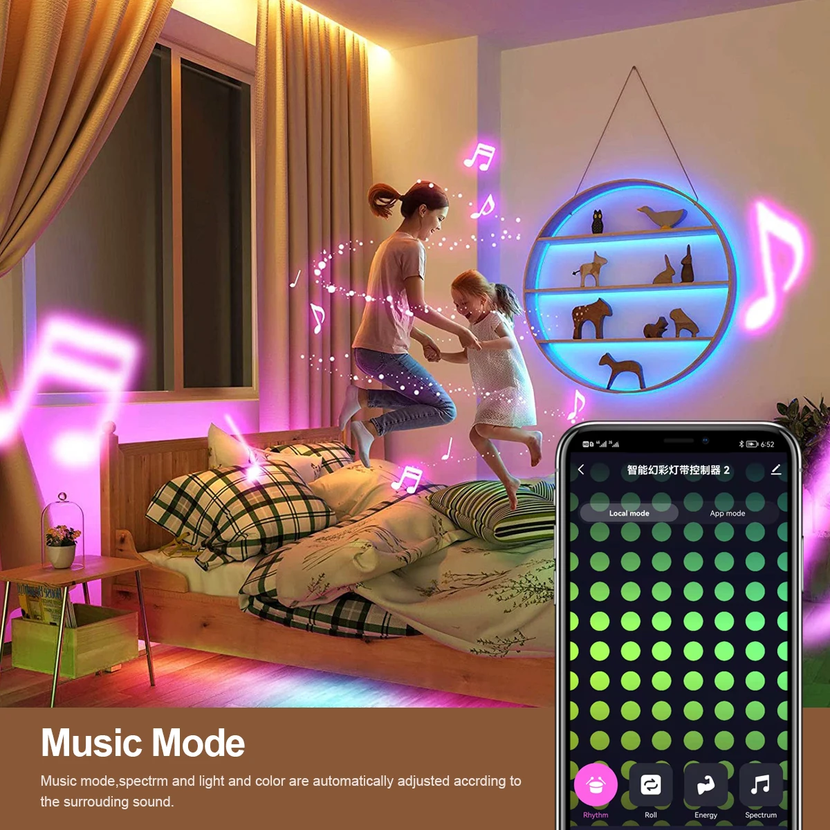 12V/24V Tuya APP Wifi LED kontroler RGBIC działa z Alexa/Google Home/Smart life dla 3 Pin Dream Color WS2811 3 pin LED Strip