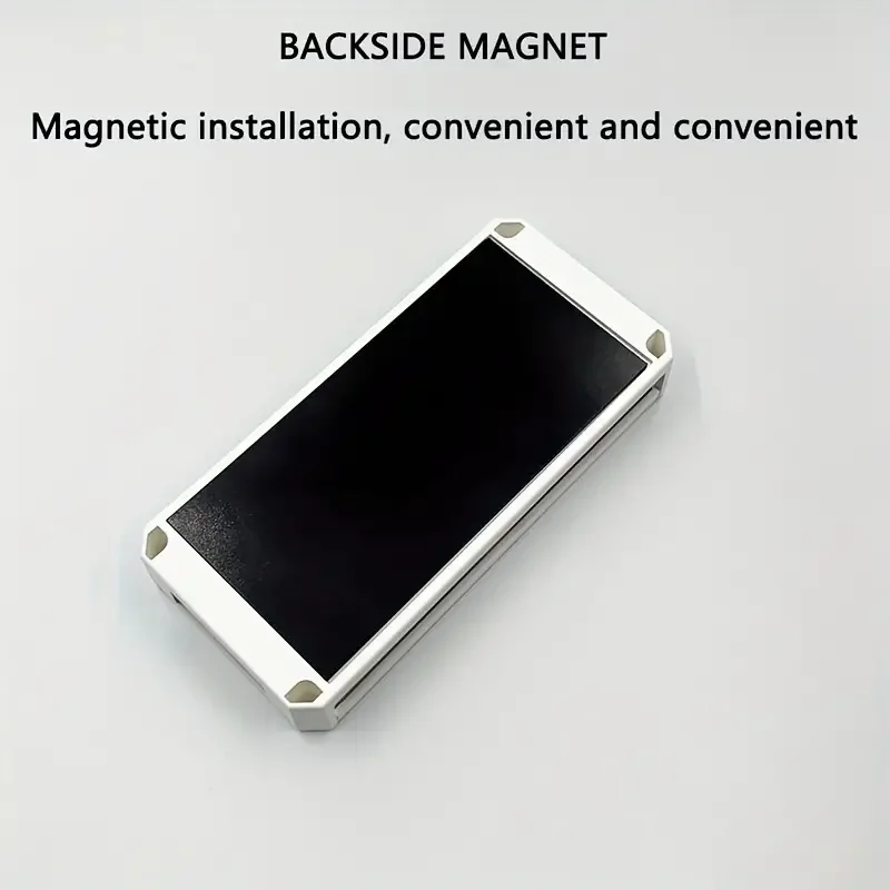 Magnetic 2-in-1 9+9 Ports ARGB PWM Fan Hub with Remote, Built-in ARGB Light PC Controller (Black/White, Battery Not Included) image 2