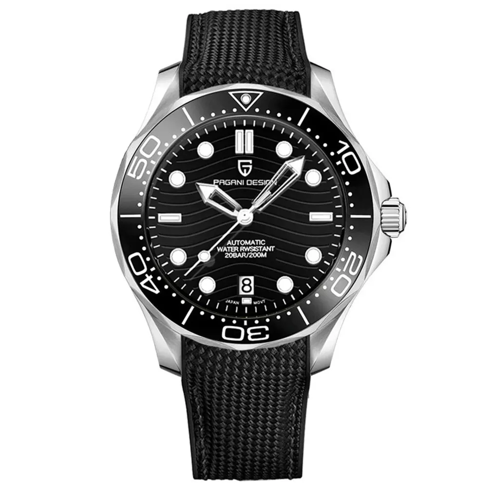 PAGANI DESIGN 2026 Nieuwe V2 Waves 200M Duikhorloge Herenhorloge Mode Luxe Automatisch Horloge Heren AR Saffierglas Polshorloge Heren - afbeelding 1