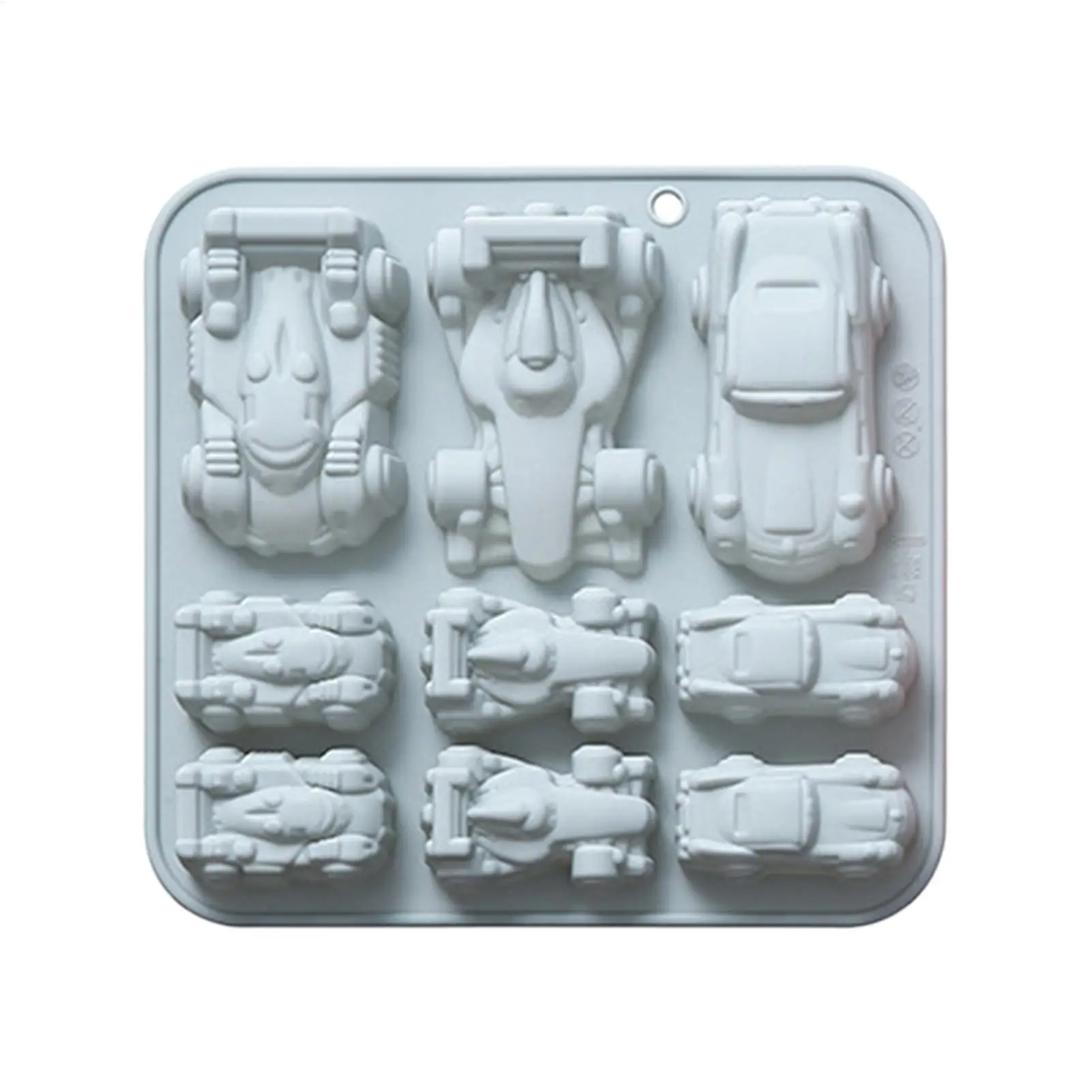 Silicone Car Chocolate Molds Handmade Racing design Cake Decorations Ice grid baking chocolate mold cake dropper mold