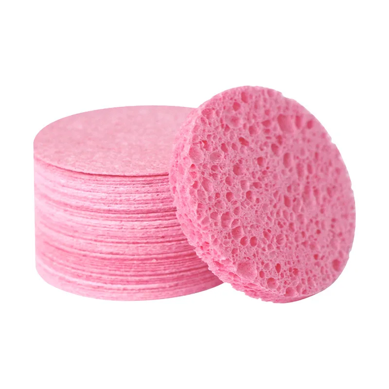 10/20/30pcs Cleansing Sponges Face Scrubber Sponge Compressed Facial Exfoliation Sponge  Makeup Removal Sponge Pad