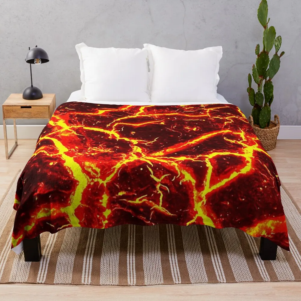 Lava Throw Blanket Bed linens Hairys Beach Giant Sofa Travel Blankets