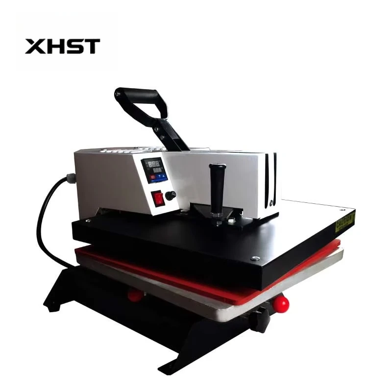 Manual Clamshell Heat Press Machine 40x60cm Swing-Away Sublimation Heat Transfer for Garments Big Discount Electric