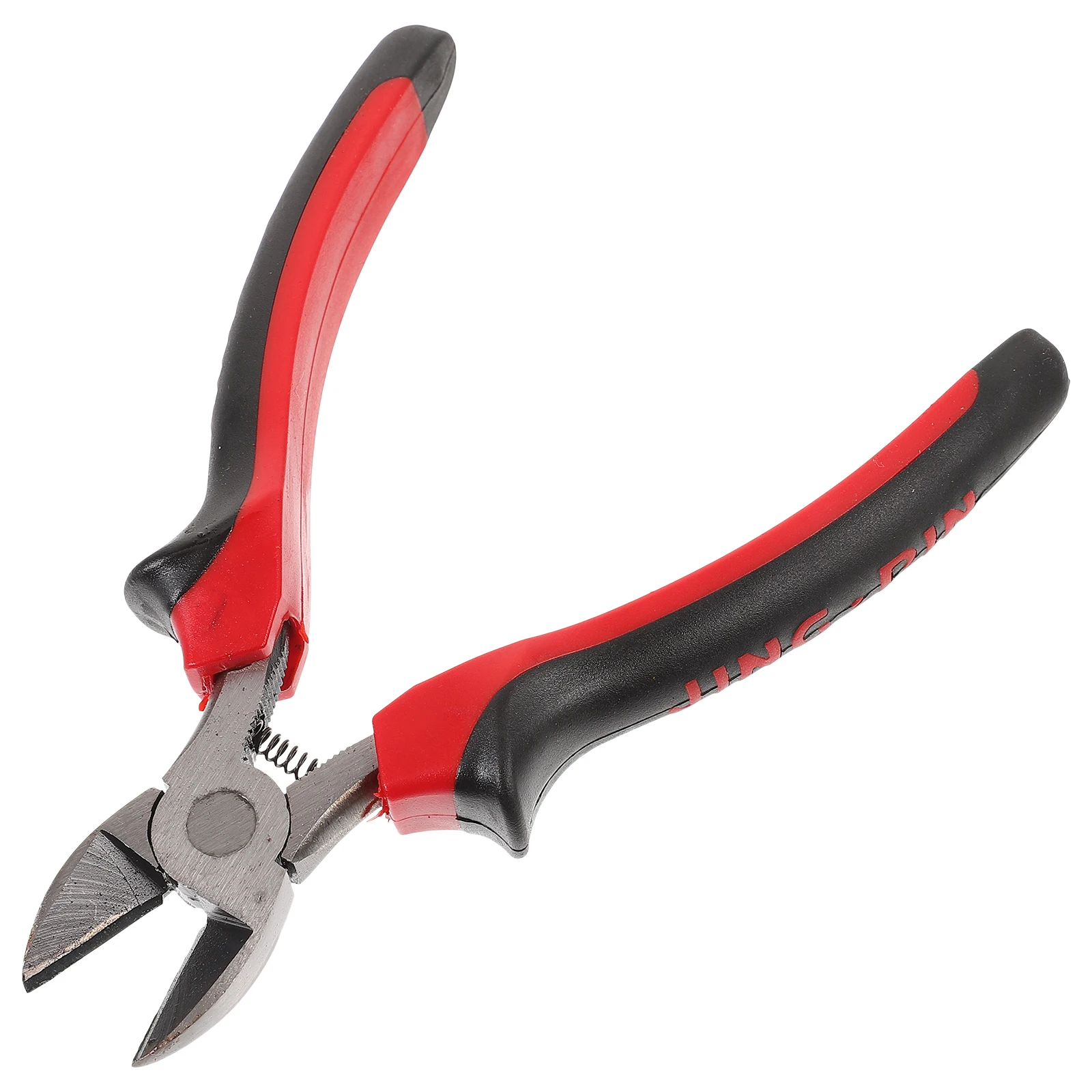 

High- Alloy Diagonal Pliers Heavy-Duty Wire Cutters Side Snips High Leverage Handle Thick Cable Red Non-Slip