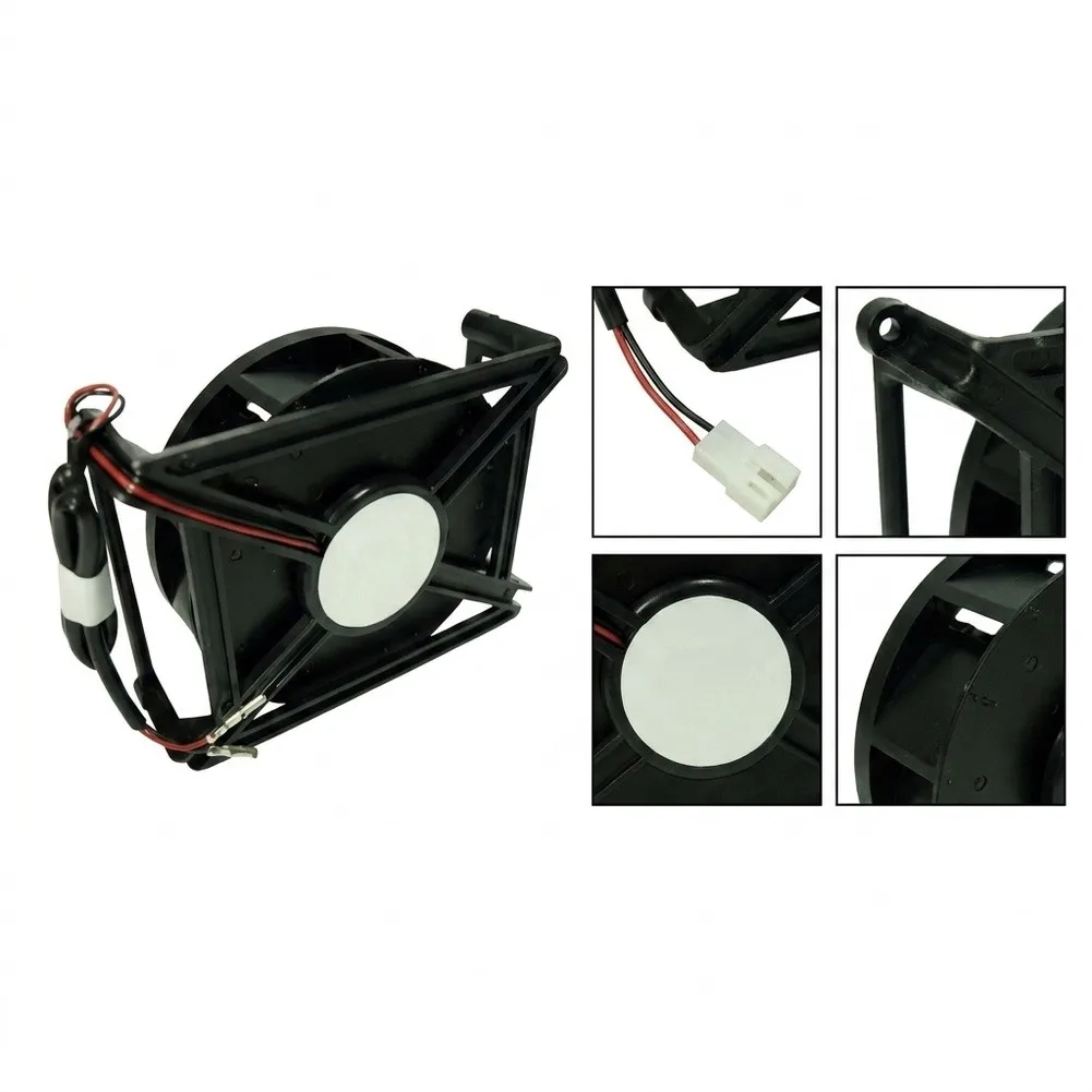 110R037D043 12V 0.13A Freezing Fan Motor Replacement Refrigerator Cooling Fan Motor Plastic Refrigerator Parts 12cm*12cm