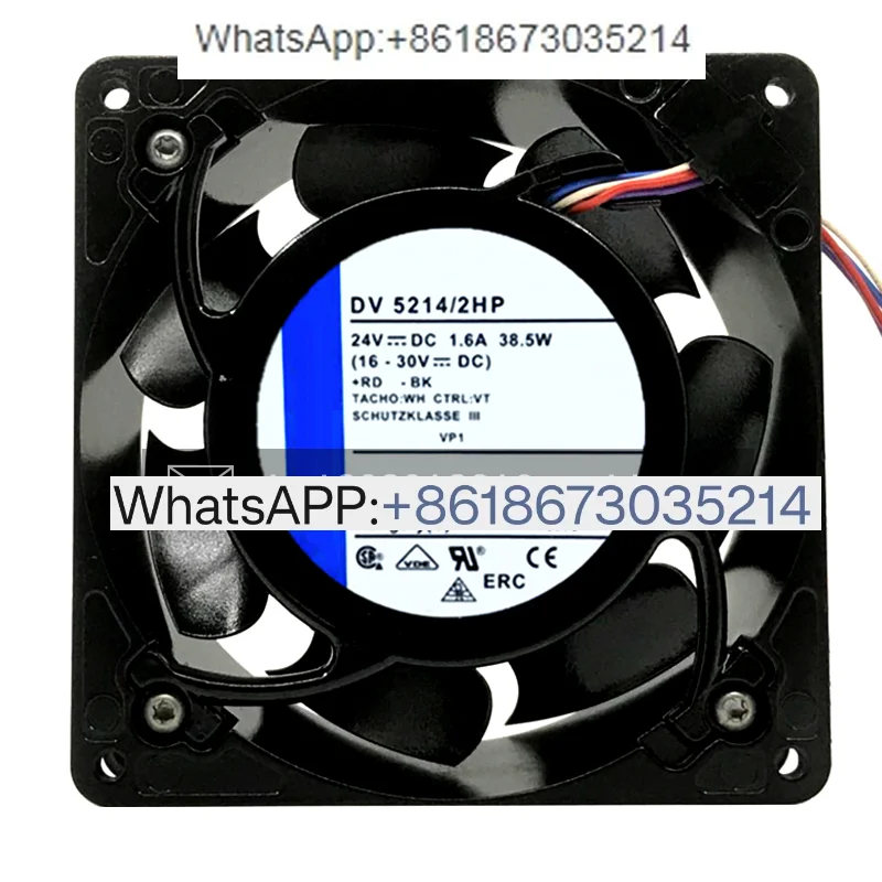 

DV5214/2HP DV 5214/2 HP 24V 38.5W COOLING 12738 127*127*38MM