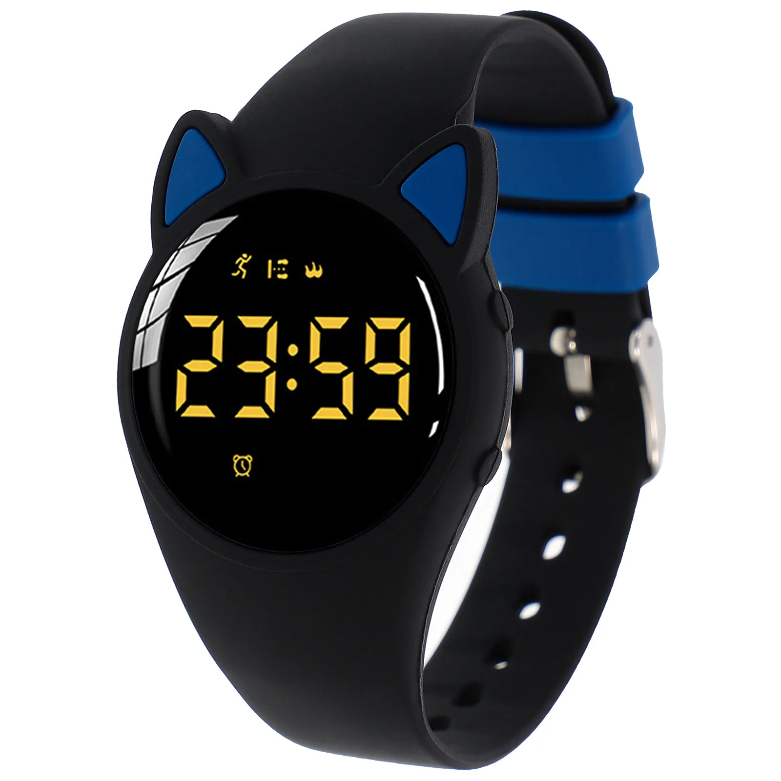 

Водонепроницаемые детские цифровые часы с регулируемым ремешком, светящимся дисплеем, электронные спортивные часы, многофункциональные, для детей и студентов