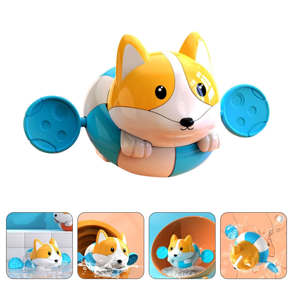 Tub for Swimming Bath Toy Baby Bathtub Water Toys Young Kid Take Corgi Toddler Animal