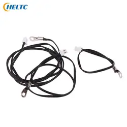 13cm/40cm/100cm XH2P2.54 Waterproof NTC 50K 1% 3950 Thermistor Accuracy Temperature Sensor Wire Cable Probe Fixed Mounting Hole