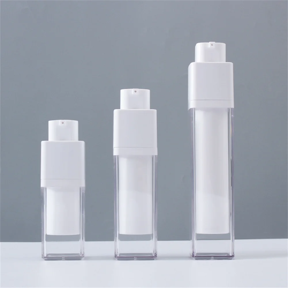 Frosted Portable Practical Wear-resistant Durable Travel Lotion Convenient Safety Simple Health & Beauty Vacuum Bottle Press