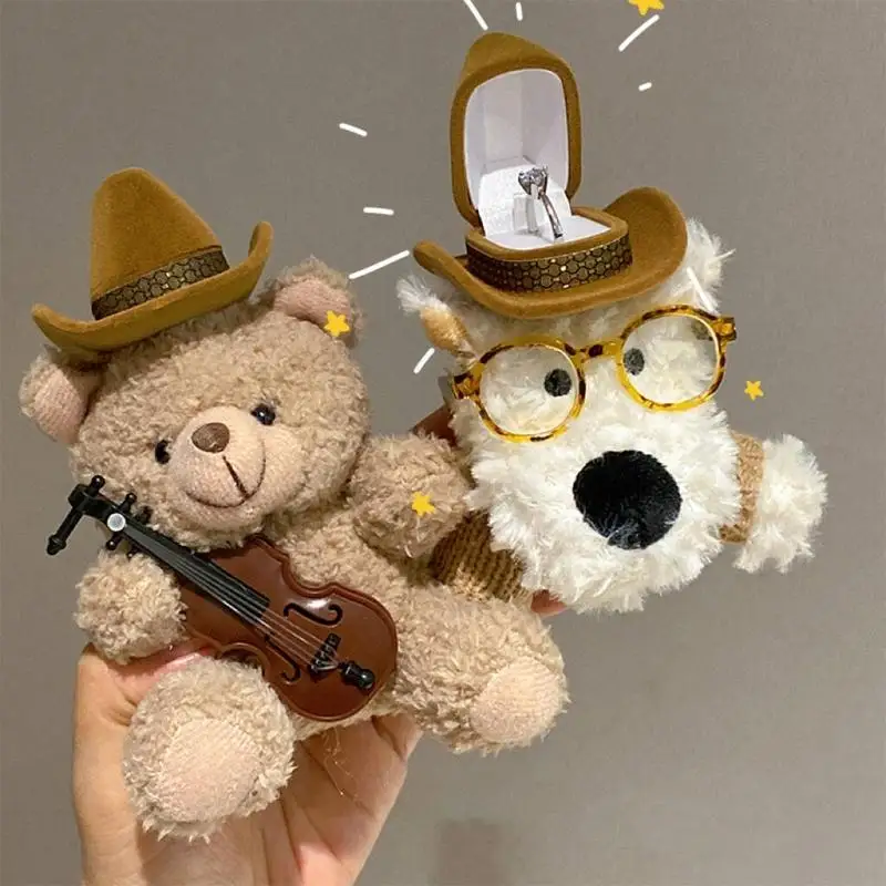 

Soft Plush Jewelry Storage Doll with Safe PP Cotton Fill for Kids and Adults Jewelry Holder A2UB