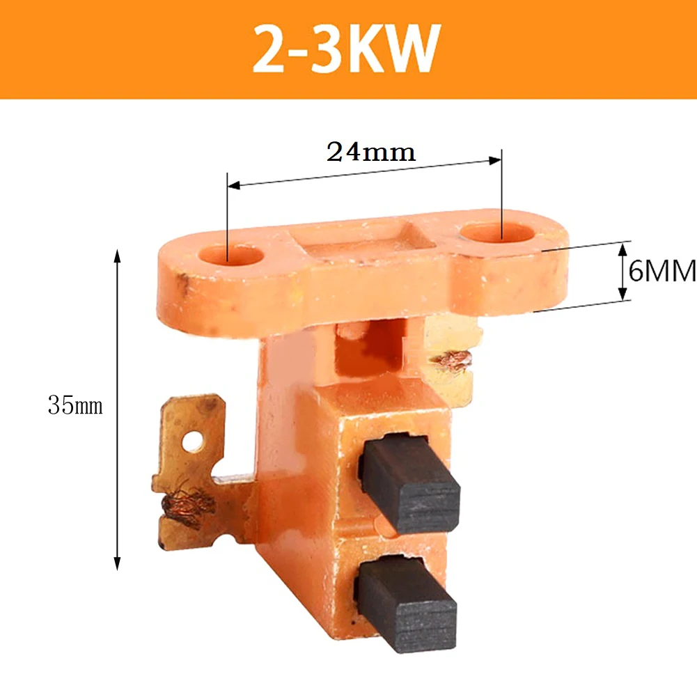 Gasoline Generator Carbon Brush Holder For 2-3KW 5-8KW 168F 188F Gasoline Generator Electric Copper Carbon Brush Holder