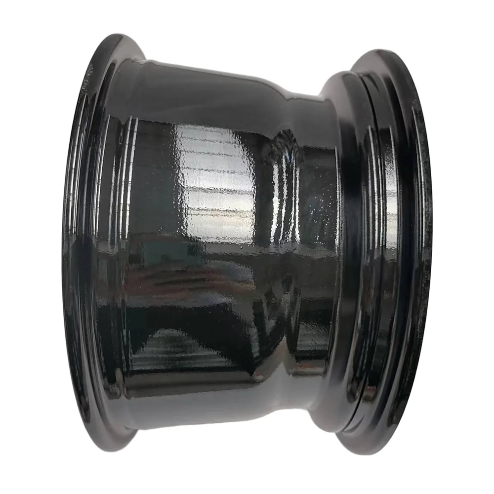 New Aluminum Brilliant Black Golf Cart Wheel Hub for Replacement/Repair Model NBR12-16 (12x7-4-101.6-70-negative12) - view 3
