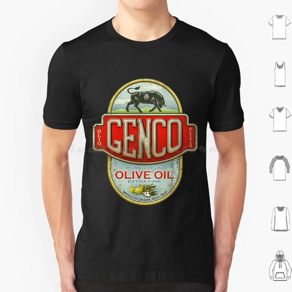 The Godfather-Genco Olive Oil Co. Classic T Shirt Cotton Men Women Diy Print The Godfather Genco Olive Oil Co Classic