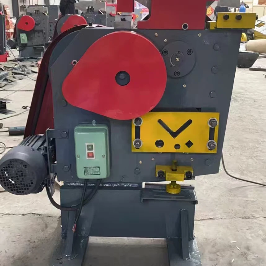 Mini New Style Metal Sheets Automatic Shearing Machine Iron Worker Combine Punching Shearing Machine Ironworker Tools