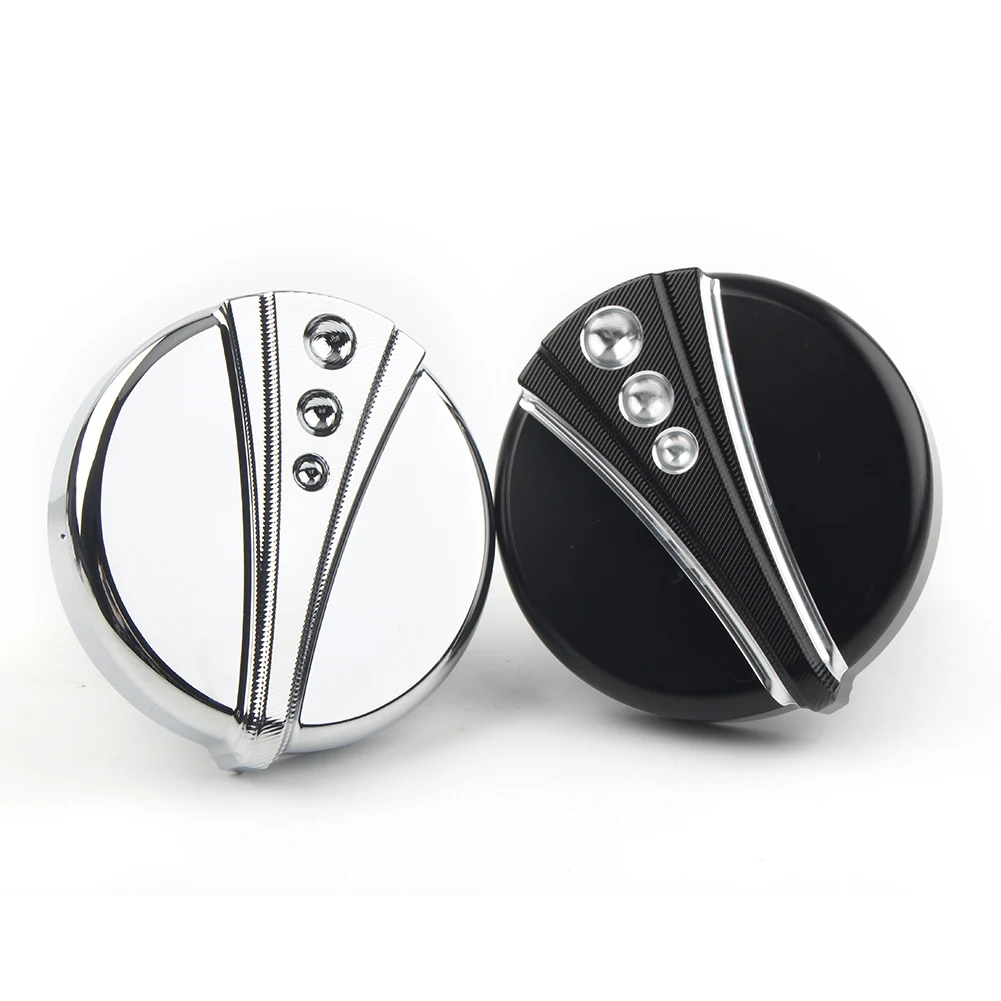 

Крышка топливного бака мотоцикла, масляная крышка с ЧПУ для Harley XL Sportster XL883 XL1200 48 Dyna Freewheeler, черный хромированный винт