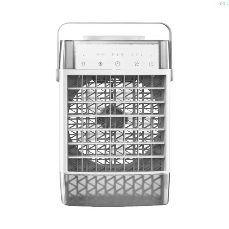 

A2UE Portable Air Conditioner Air Cooling Fan Conditioning With LED Light Mini Conditioner With 3 Speed 8h Timer For Bedroom