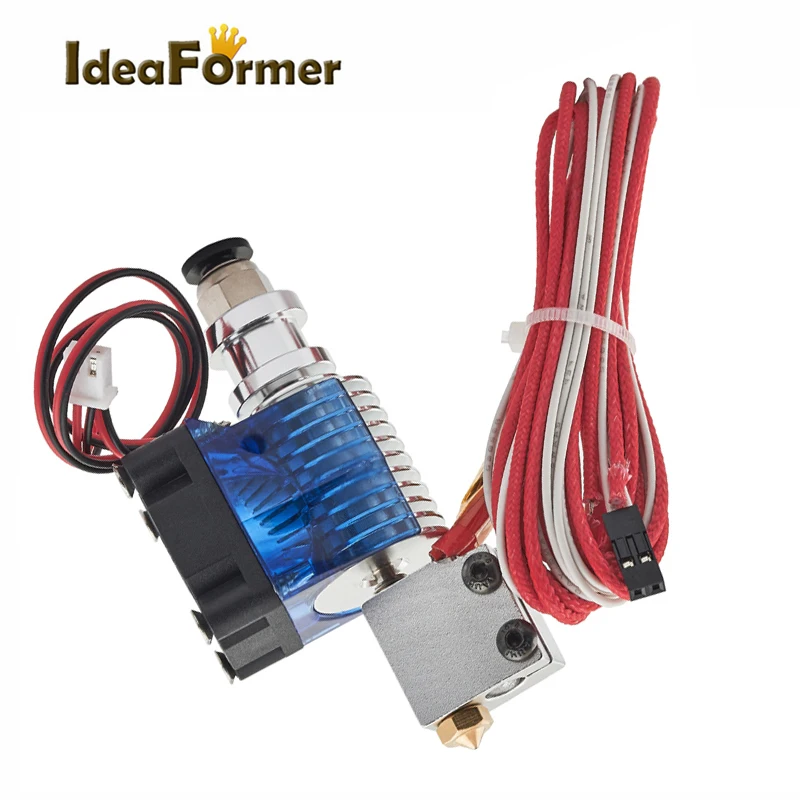 E3D Volcano Hotend 12V 24V Bowden Long-distance Print Head J-head Hotend + Cooling Fan  For 1.75/3.0mm Filament 3D Printer Part