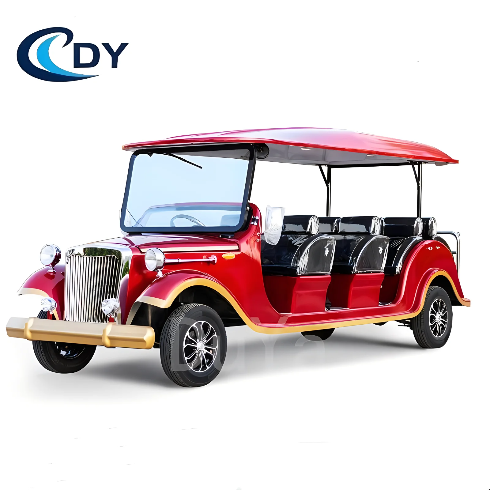 2024 New Product Factory Low Price Golf Cart Electric Custom Battery Golf Classic Car