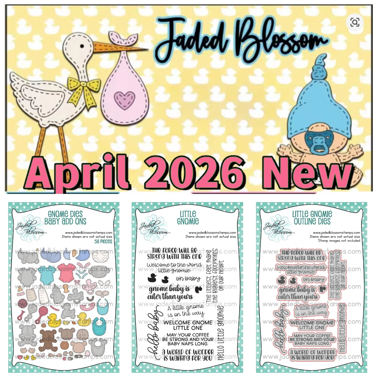

April 2026 GOTTA HAVE IT NOW STAMP RELEASE PACKAGE New Metal Cutting Dies and Stamps DIY Scrapbooking Card Stencil Paper Cards
