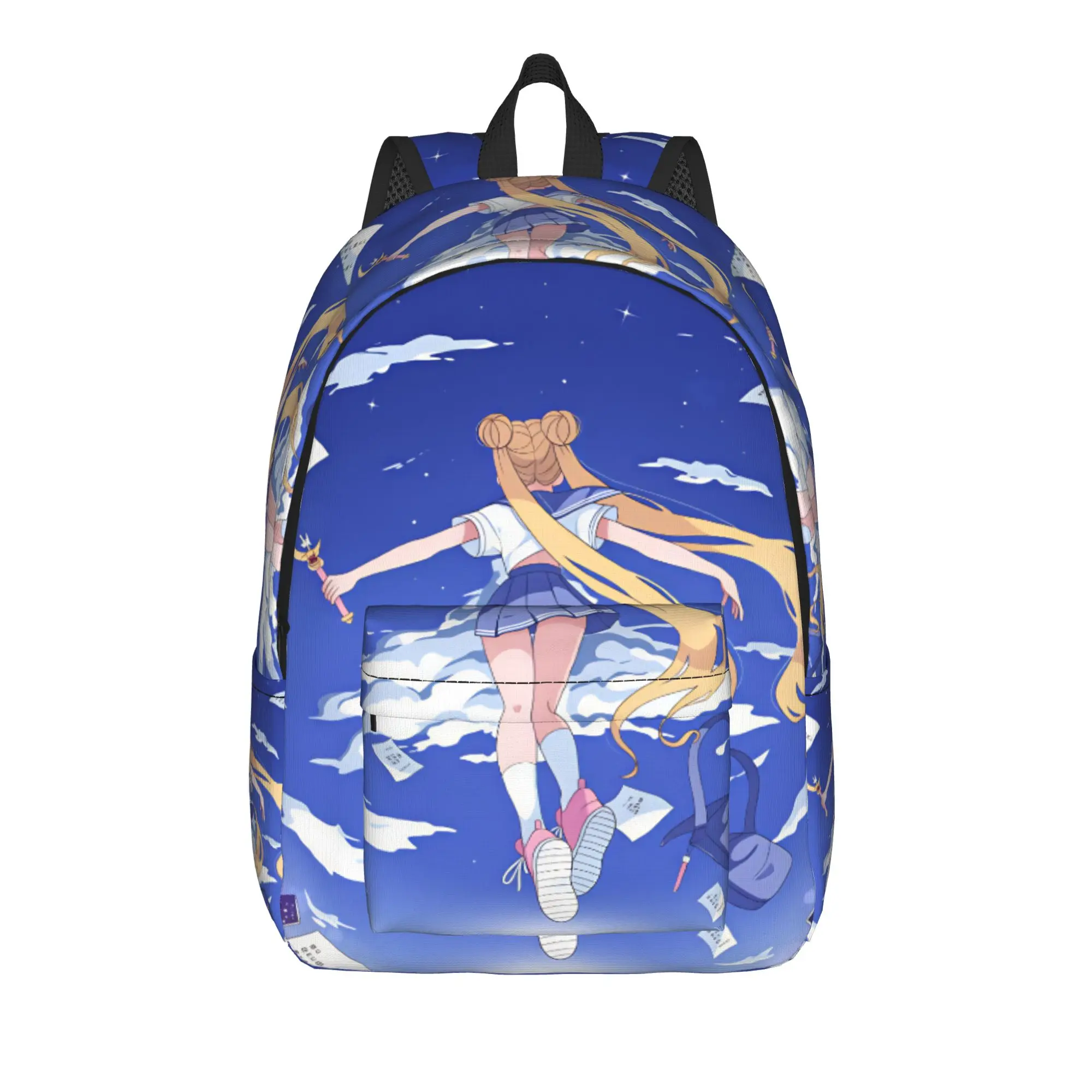 Sailors Moon Backpack Teen  Breathable Backpacks Polyester Fun High School Bags Outdoor Style Designer Rucksack
