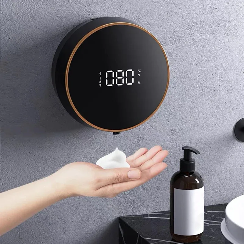 

Smart Soap Dispenser 300ml Touchless Infrared Sensor Washing Hand Device USB Rechargeable Wall-Mounted Liquid Soap Dispenser