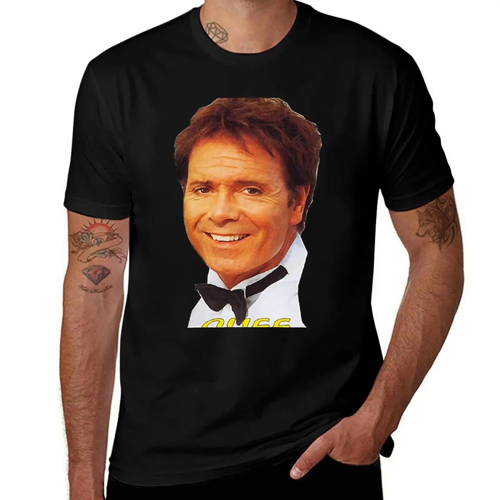 

Cliff Richard Funny Gifts Gift For Music Fans T-Shirt t shirt for man 100 percent cotton man t shirt luxury T-Shirt