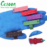 1Pc Dental Ring Ruler Colorful Dentistry Root Canal Measuring Equipment Endodontic Material Aluminium Aluminium Alloy Instrument