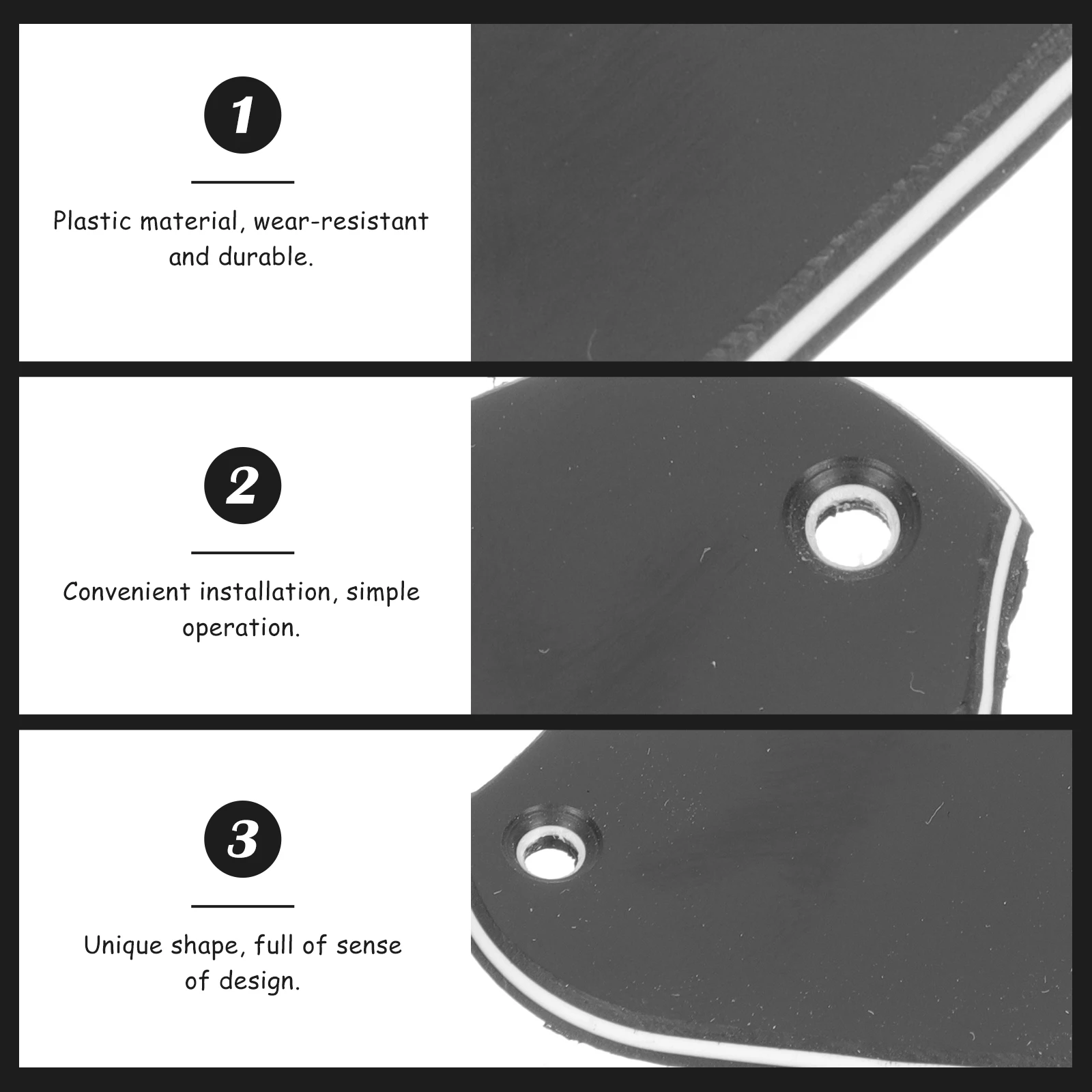 

4 Pcs Neck Adjustment Rod Cover Replacements Covers for Truss Electrical Bass Guitar Protect Accessories Repairing Tools