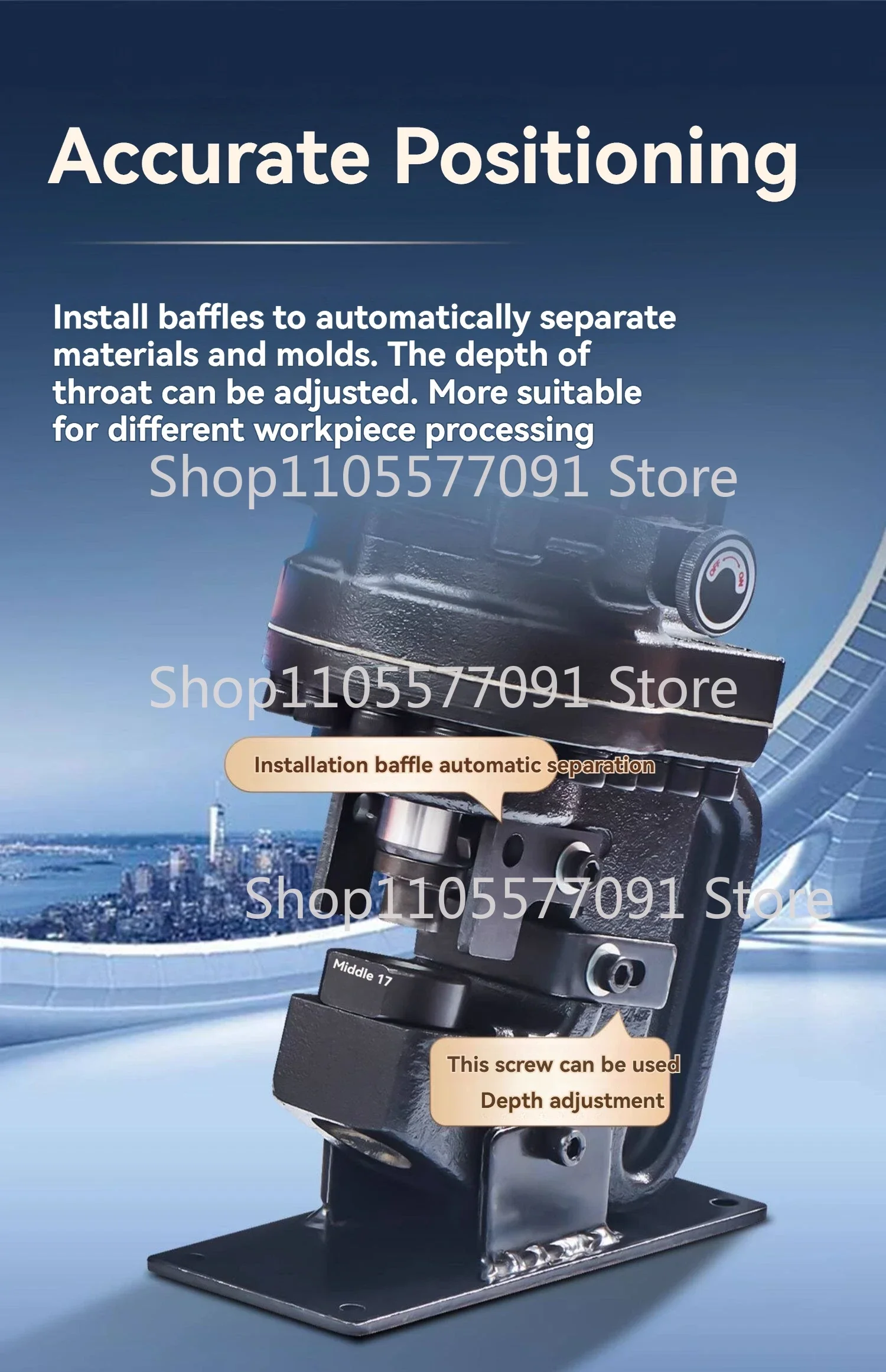 Upgrade Angle Steel Version Electric Hydraulic Punching Machine for Punching Angle Steel Channel Steel and Small Angle Iron