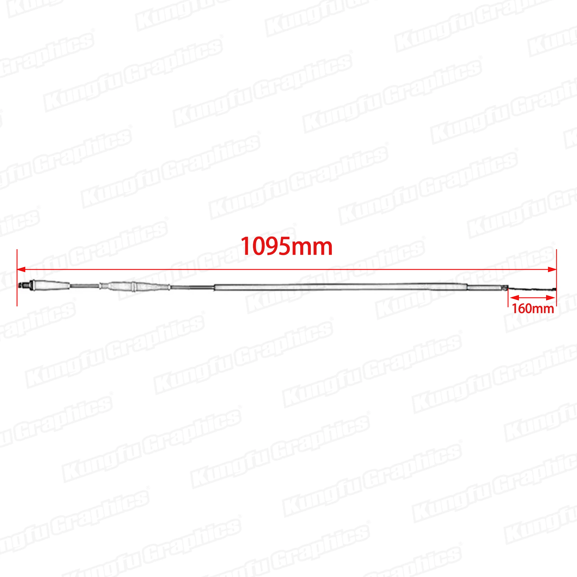 قابل للتعديل دراجة نارية خنق كابل خرطوم مسرع اتصال مستقيم للدراجة الترابية CB NC محركات موتوكروس إندورو #4