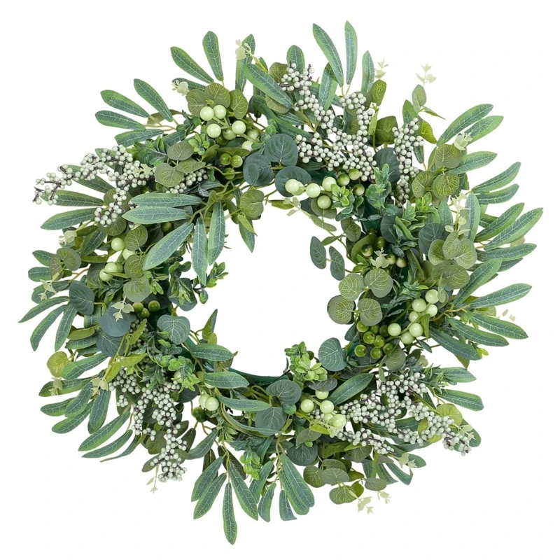

Spring Wreath for Front Door, Window, Wedding Party, Indoor and Outdoor 15UB