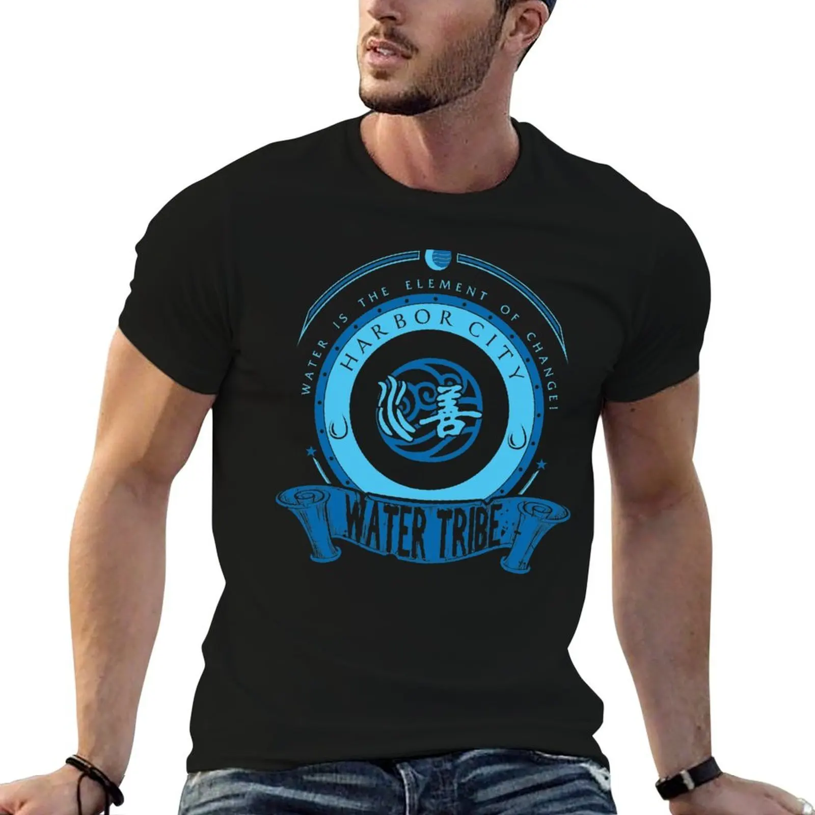 

WATER TRIBE - LIMITED EDITION T-Shirt anime tshirt man t shirts cotton printed t shirts for man T-shirt