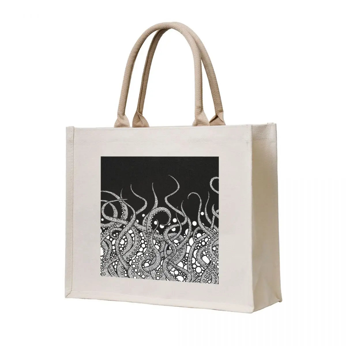 

Tentacles Tote Bag Women's handbag Canvas bag Portable shopping bag eco pack