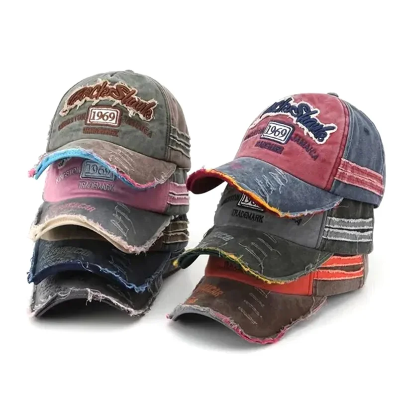 Fashion Made Old Torn Edge Baseball Cap