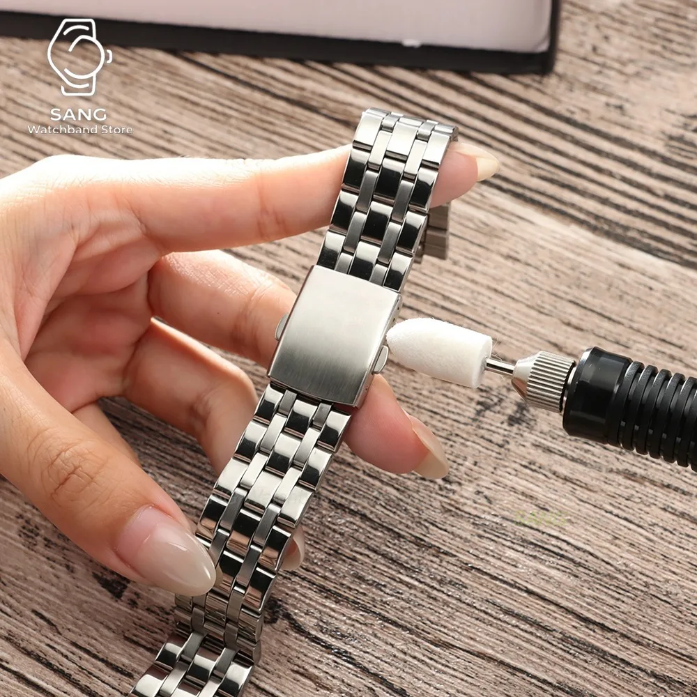 Stainless Steel Watchband Electric Portable Polishing Sanding Pen Tool Set Wool Felt Cotton Brush Polishing Kit Tool Accessories