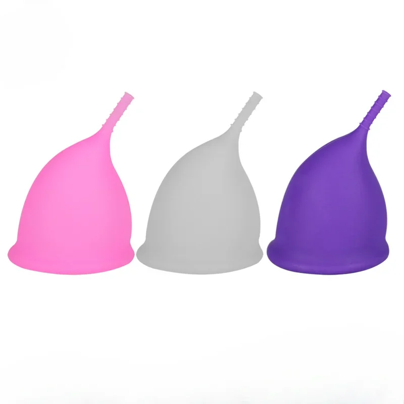 Reusable Cup Menstrual Cups Menstruation Bowl Mentrual Silicon Period Products Silicone Women's Hygiene Health