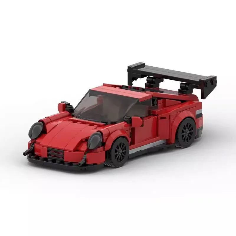 

Конструктор MOC: Модель автомобиля 911 GT, сборная модель, подарок, фигурка (мужская версия), креативные строительные блоки, игрушка для конструирования