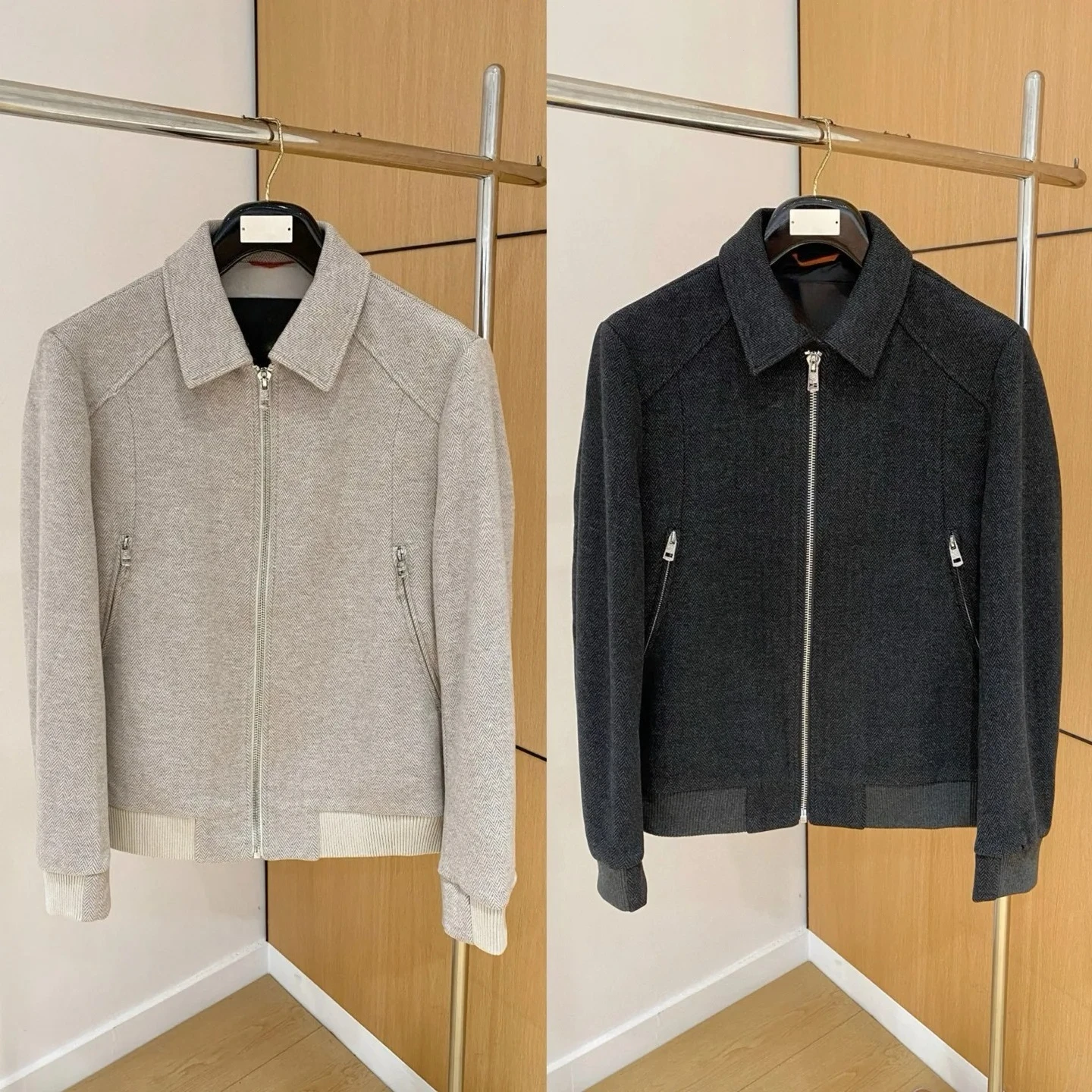 سترة حرارية كاجوال ذات طية صدر السترة وأكمام طويلة بلون سادة BC 25SS