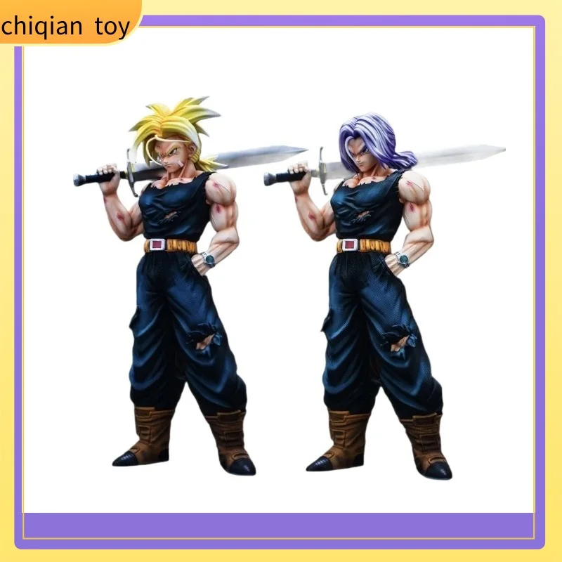 

Dragon Ball Saiyan GK special figurine anti sword Tranx standing posture anime figurine model