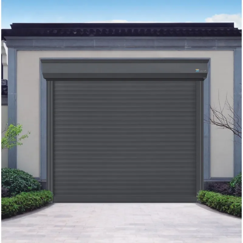 Composite BAMUS LDL-93 Garage Roller Shutter Door-Automatic Anti-theft Insulated Security Custom Size Remote Control